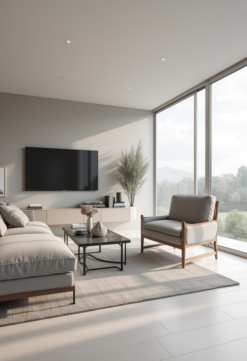 Aesthetic Living Room 13