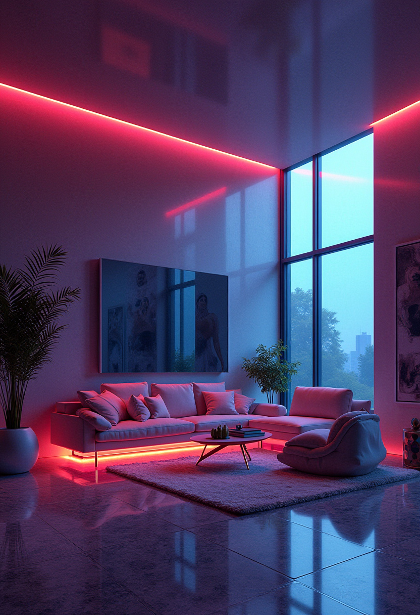 Aesthetic Living Room 15