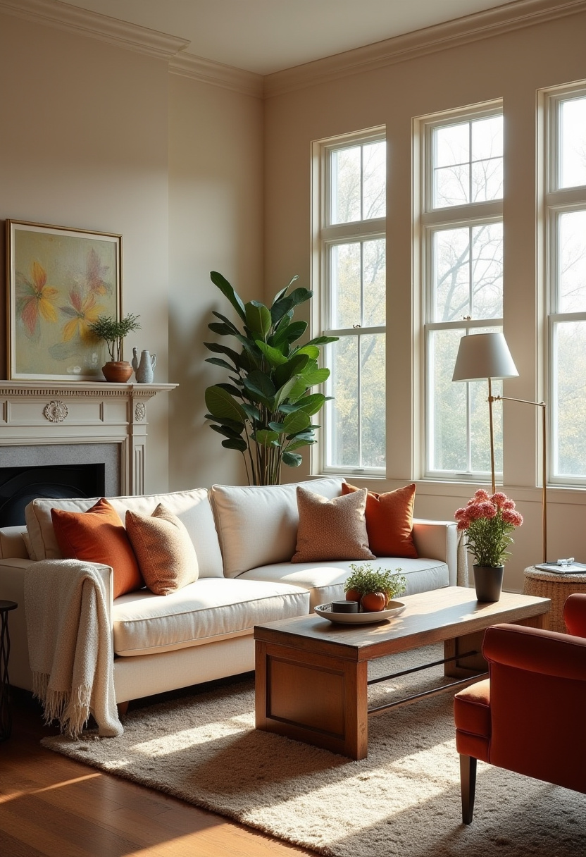 Aesthetic Living Room 29