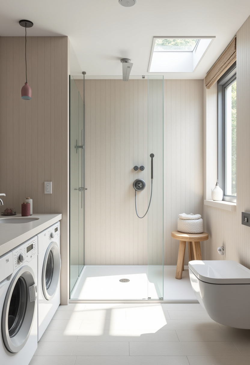 Bathroom Ideas With Washing Machine 21