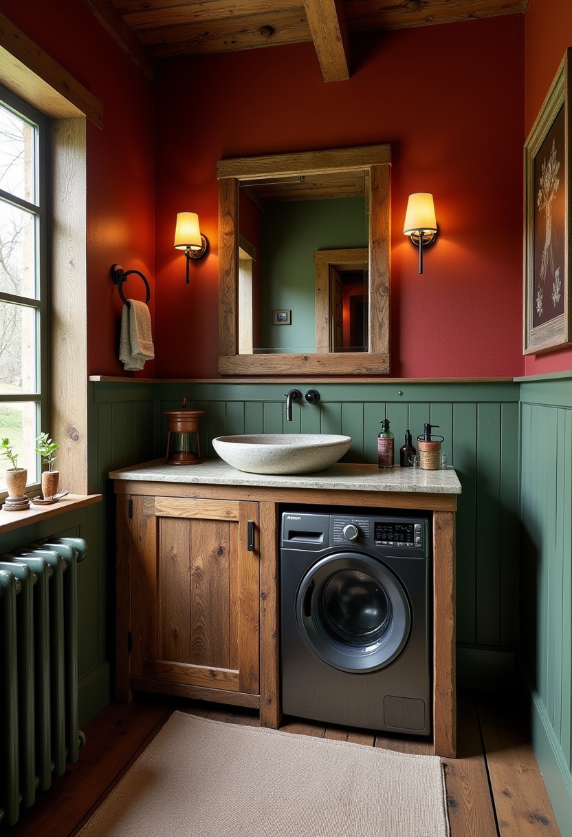 Bathroom Ideas With Washing Machine 24