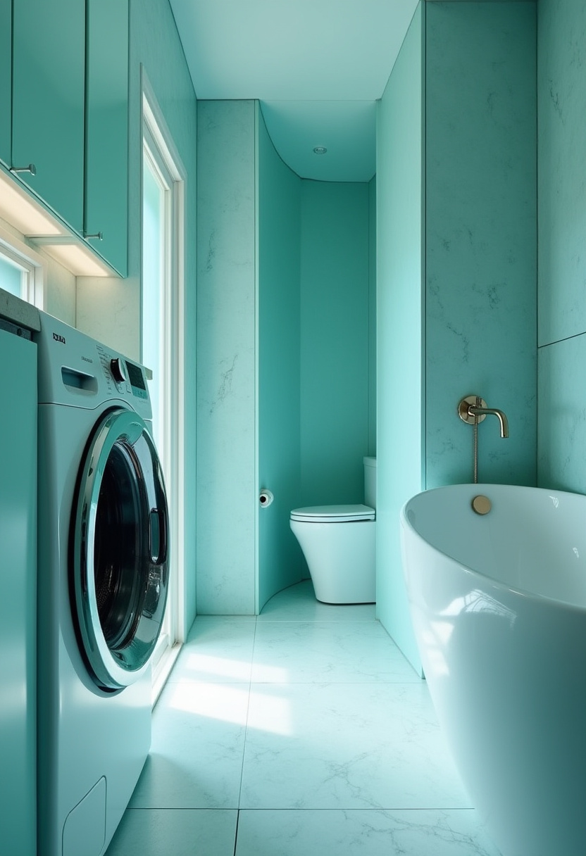 Bathroom Ideas With Washing Machine 26