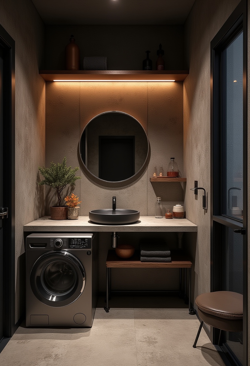 Bathroom Ideas With Washing Machine 27
