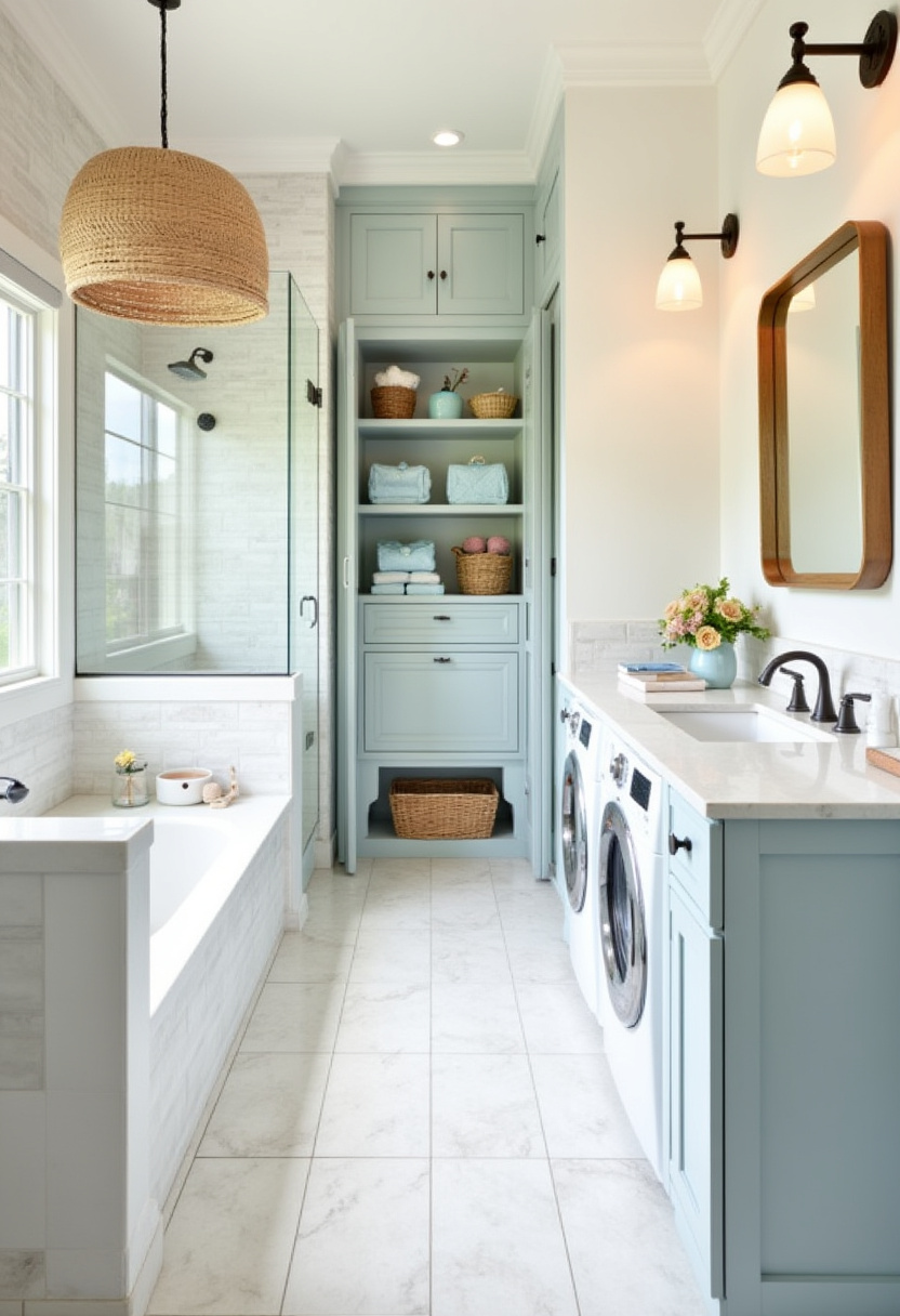 Bathroom Ideas With Washing Machine 4