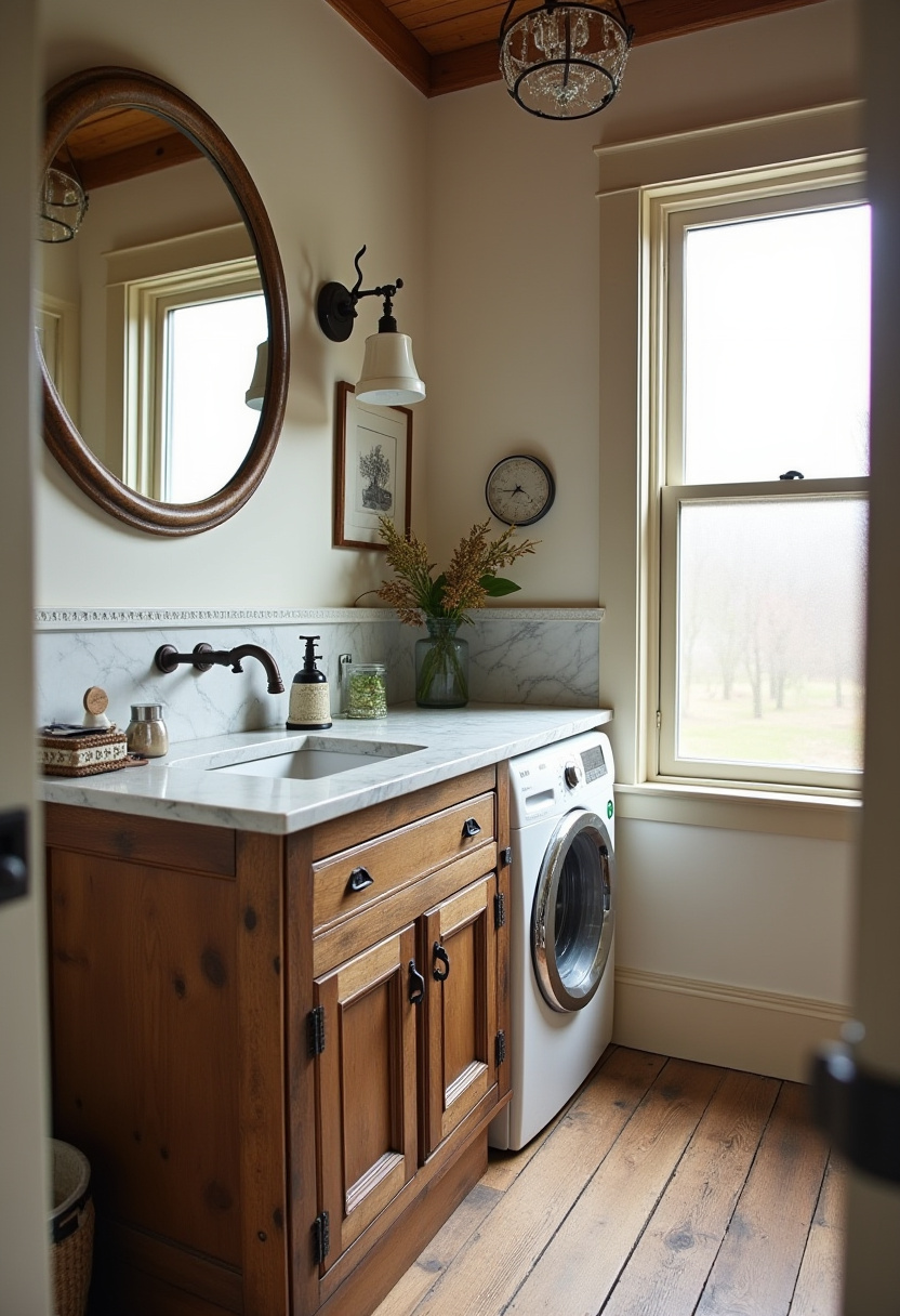 Bathroom Ideas With Washing Machine 6