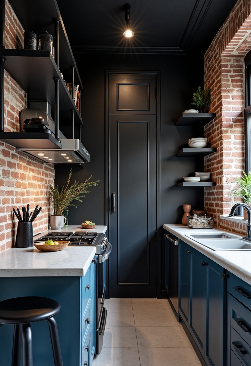 Black And White Kitchen 10