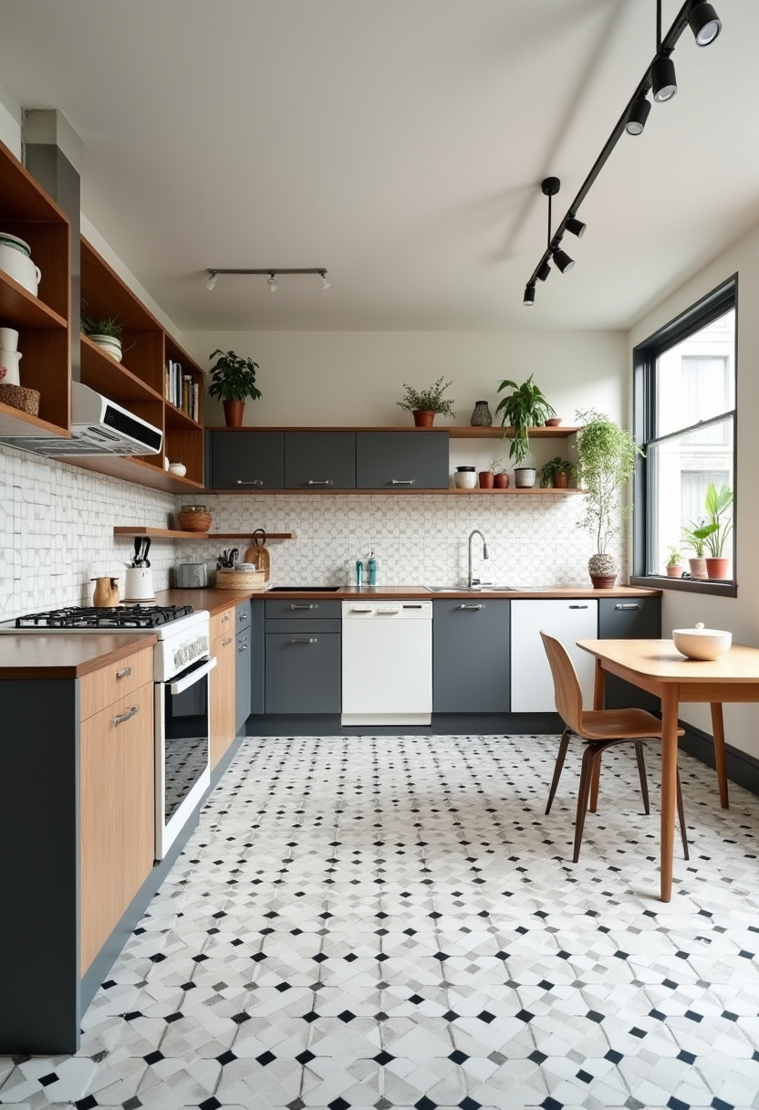 Black And White Kitchen 20