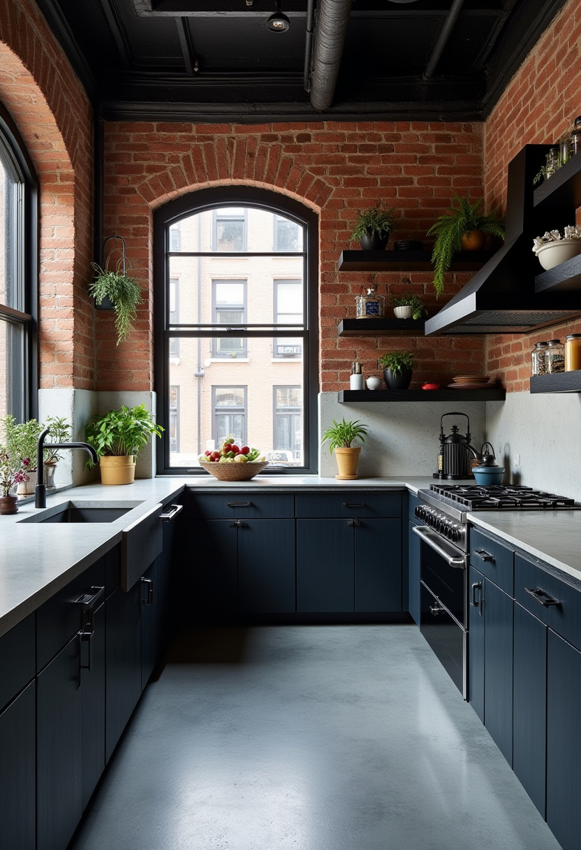 Black And White Kitchen 22