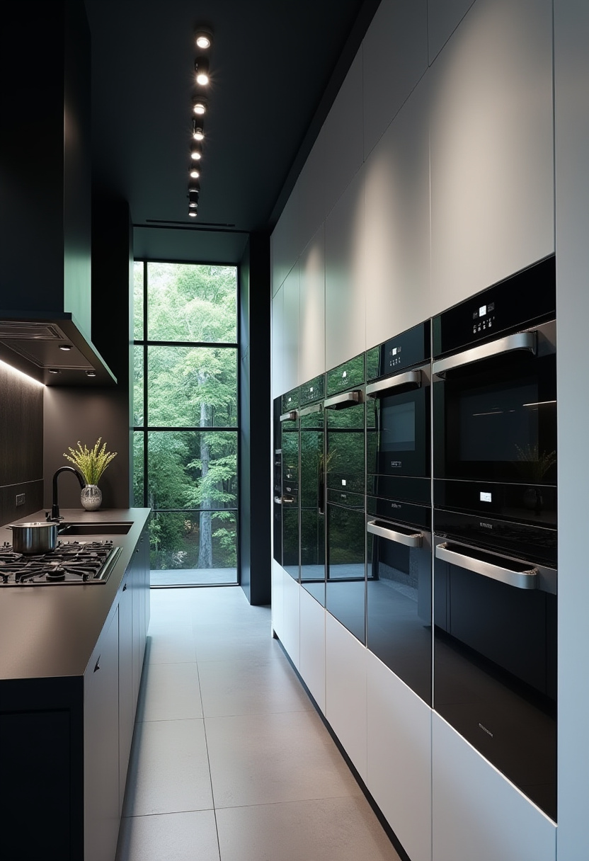 Black And White Kitchen 23