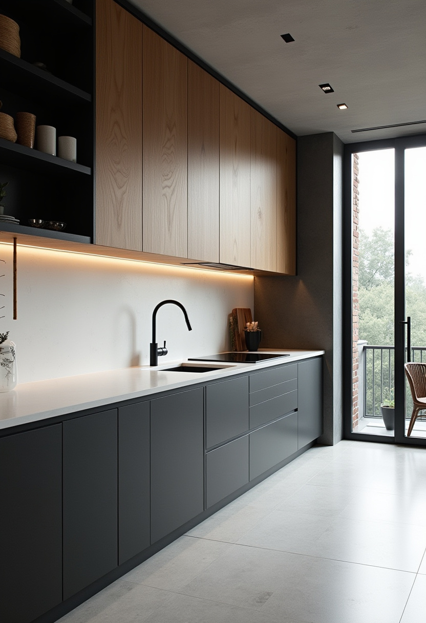 Black And White Kitchen 29