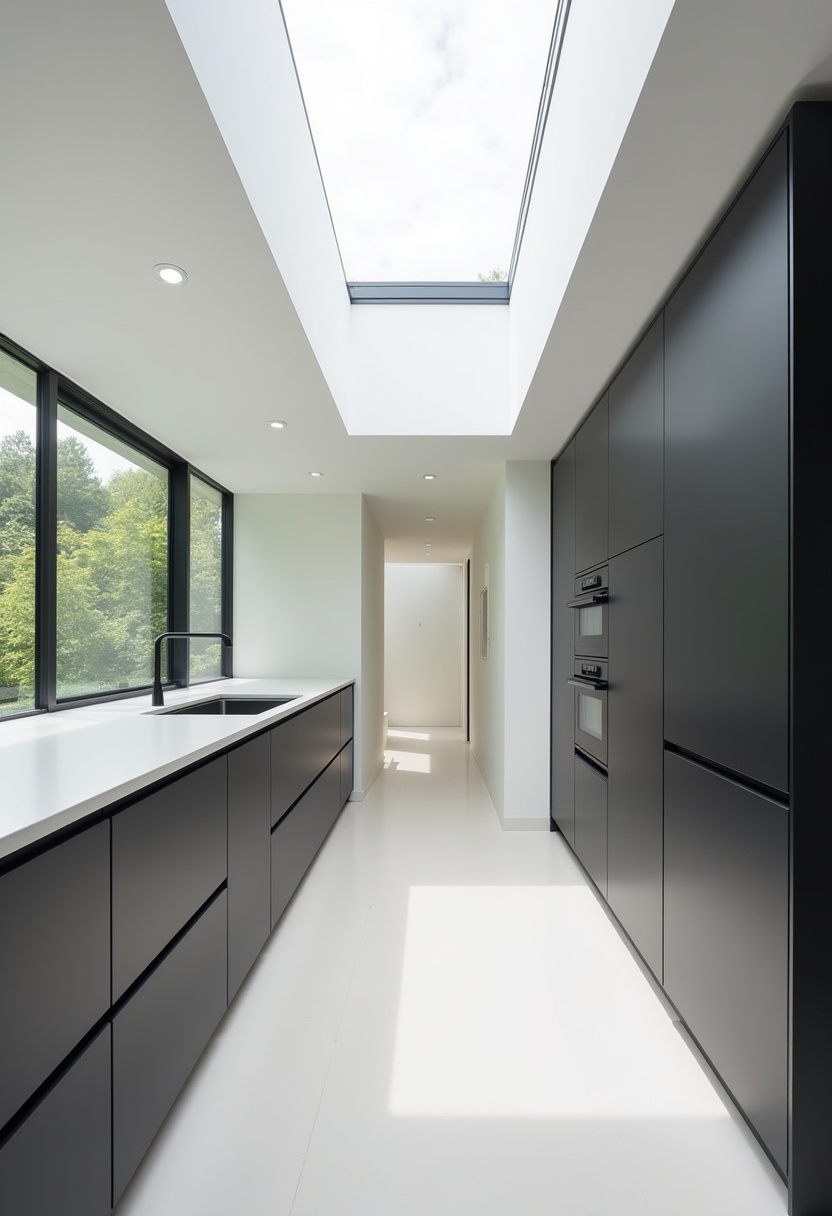 Black And White Kitchen 8