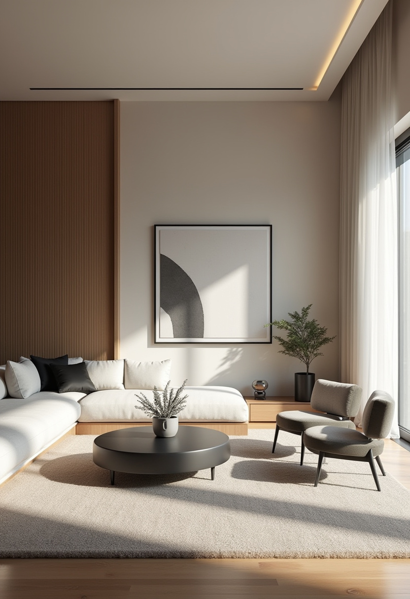 Contemporary Living Room 30