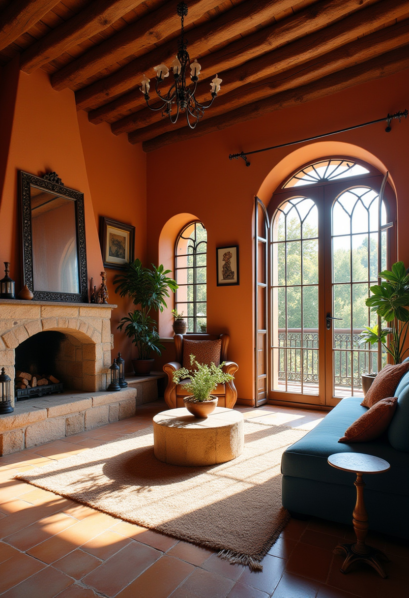 Cozy Living Room Design 11