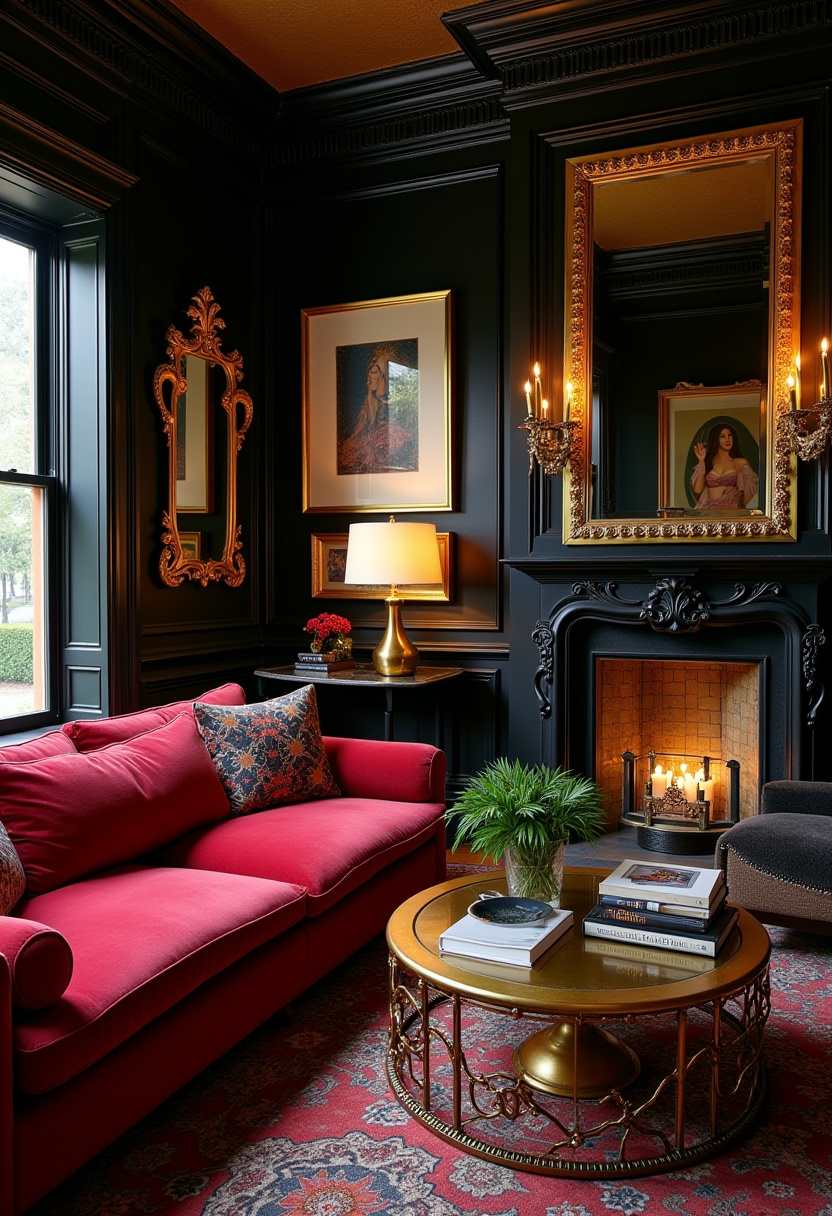 Cozy Living Room Design 16