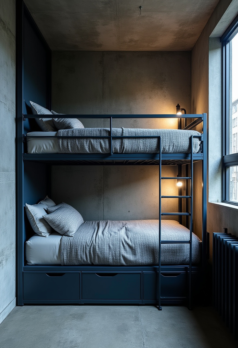 Double Bunk Beds Small Room 12