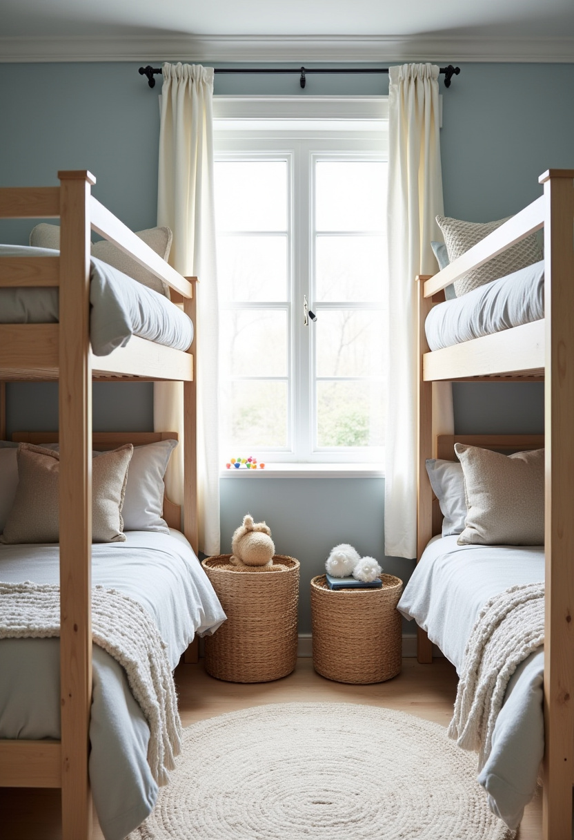 Double Bunk Beds Small Room 13