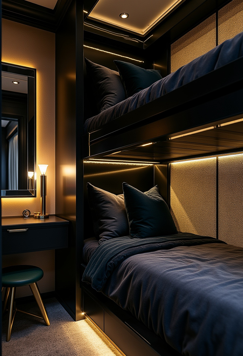 Double Bunk Beds Small Room 17