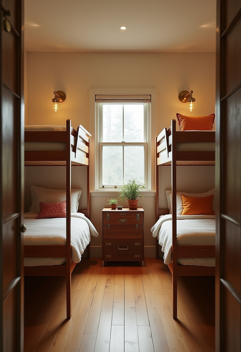 Double Bunk Beds Small Room 26