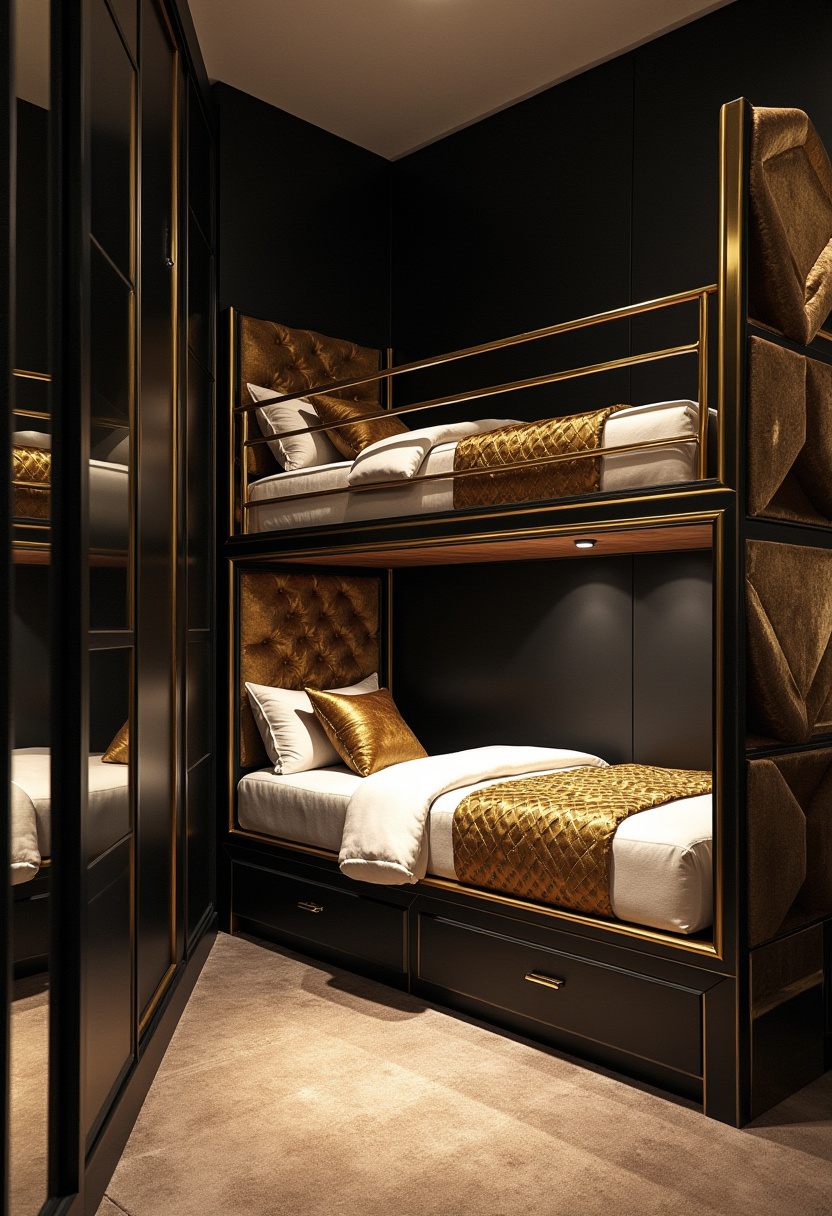 Double Bunk Beds Small Room 28