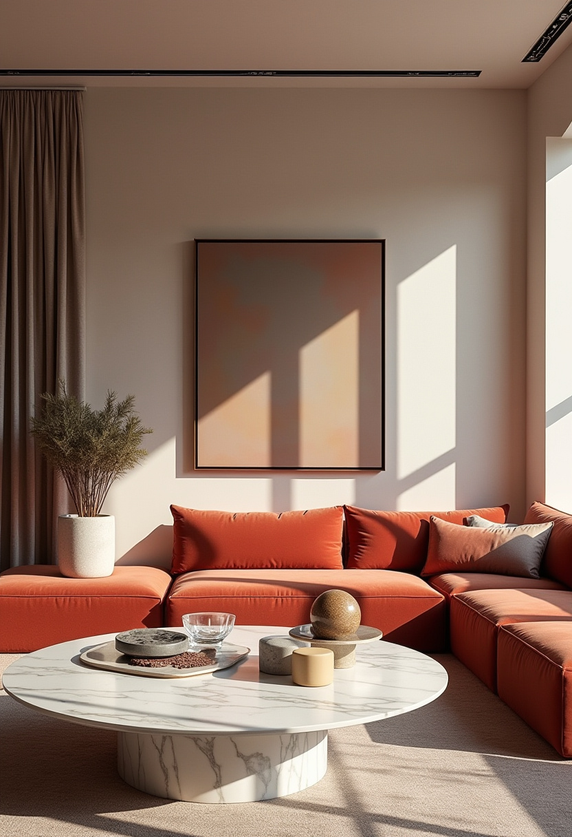 Drawing Room Interior Modern Luxury 1