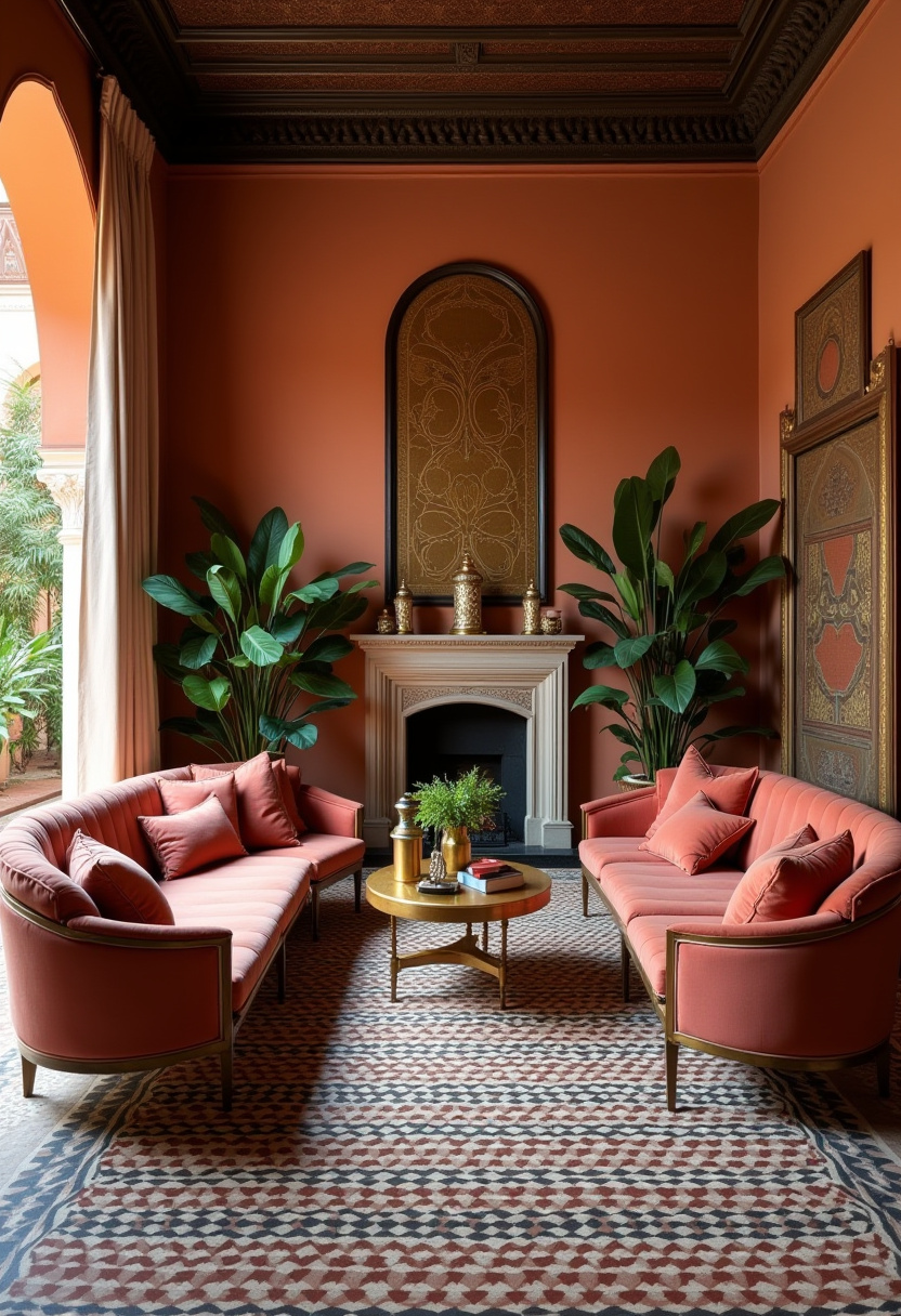 Drawing Room Interior Modern Luxury 20