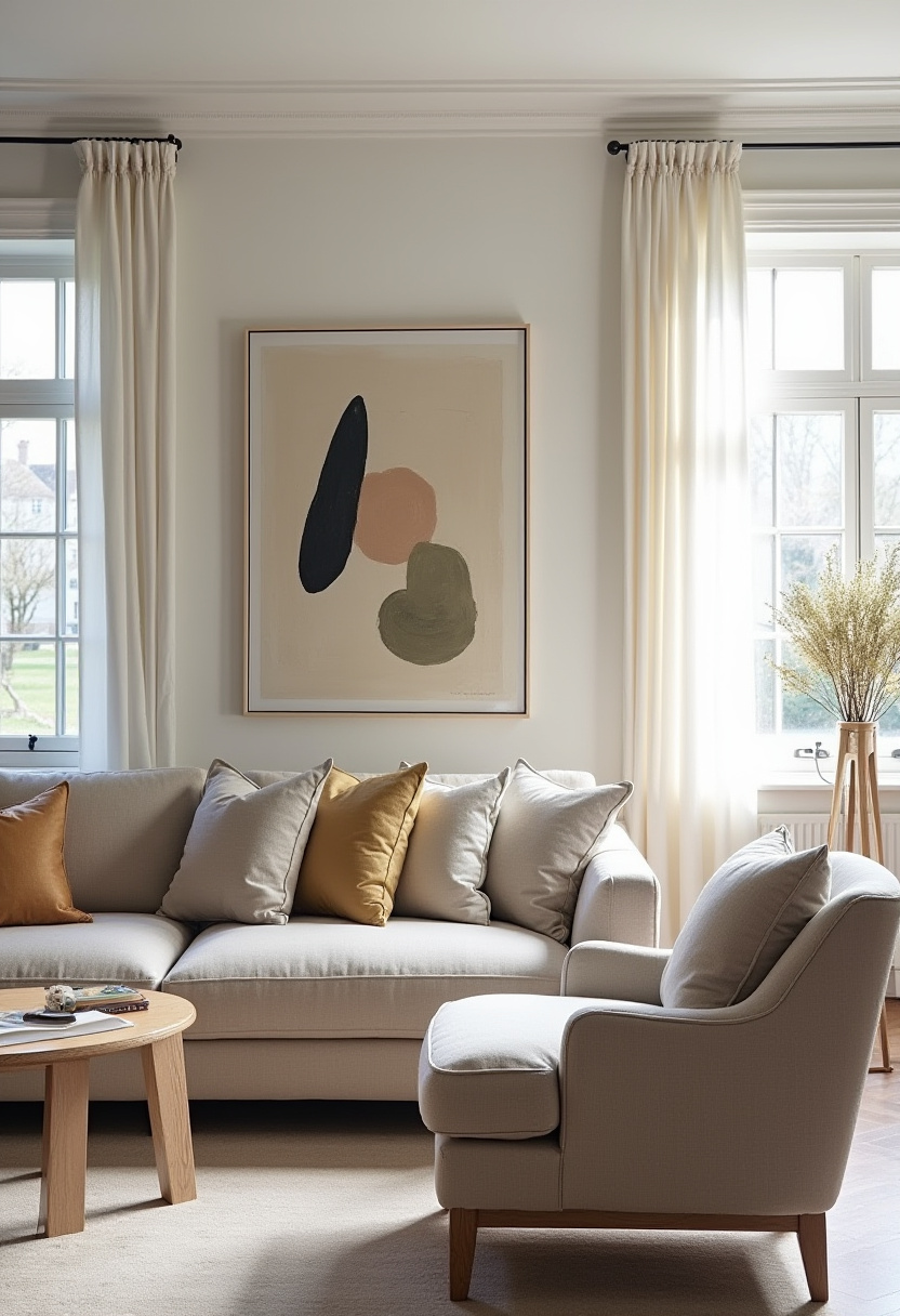 Drawing Room Interior Modern Luxury 30