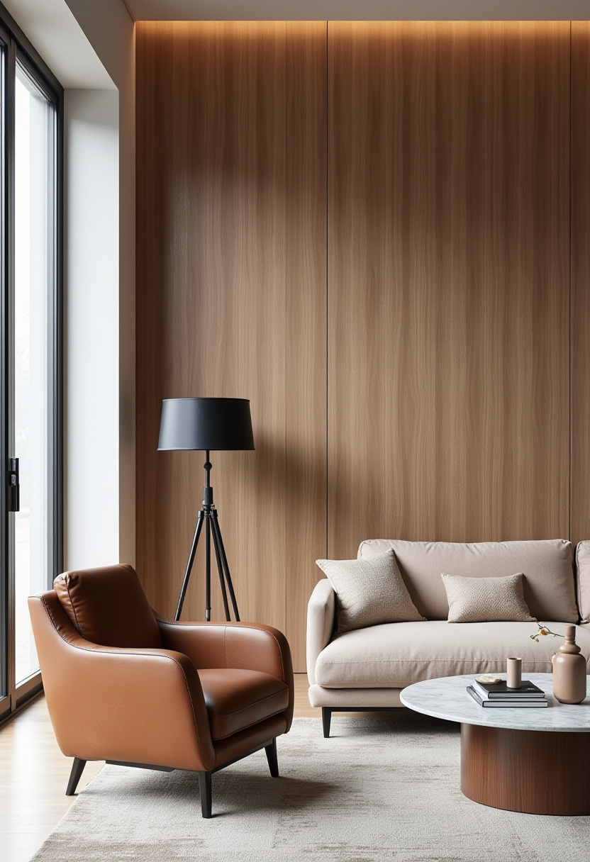 Drawing Room Wall Design Modern 1