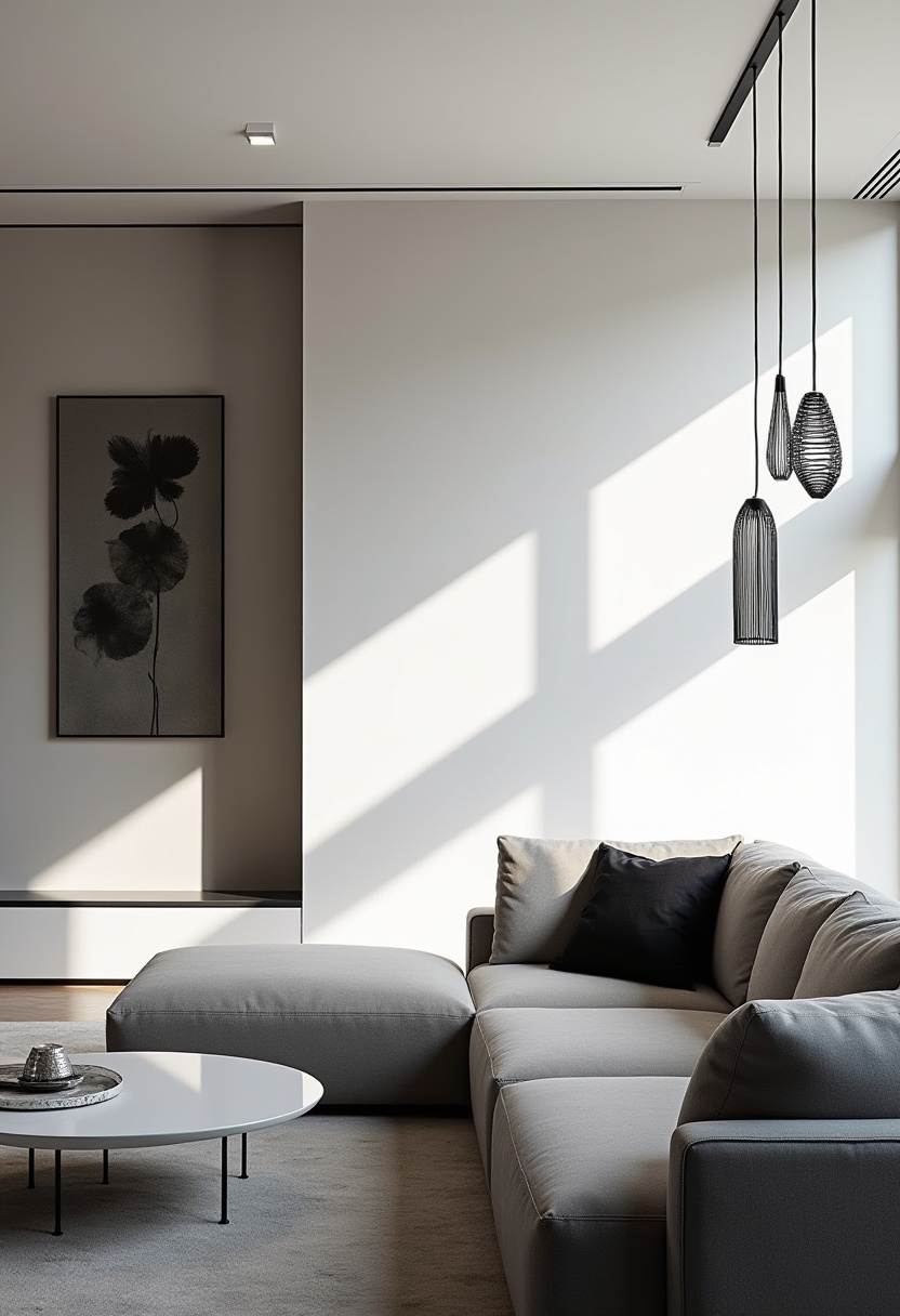 Drawing Room Wall Design Modern 2