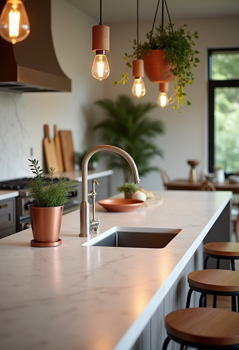 Kitchen Counter Decor 2