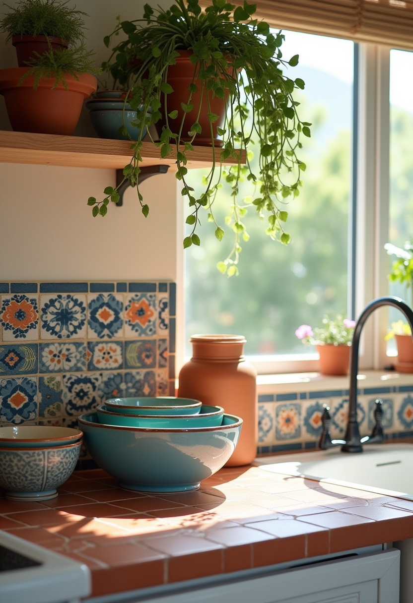 Kitchen Counter Decor 25