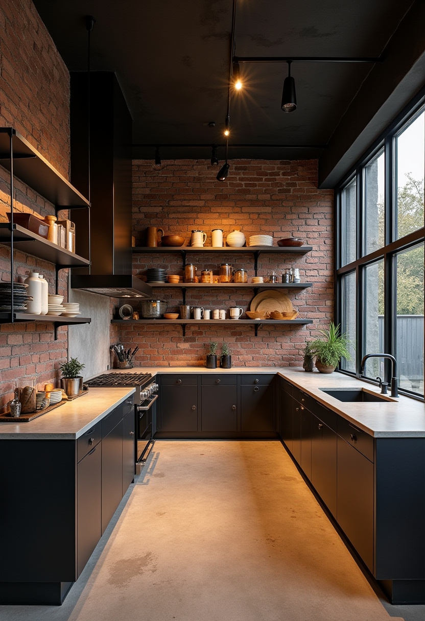 L Shaped Kitchen 18