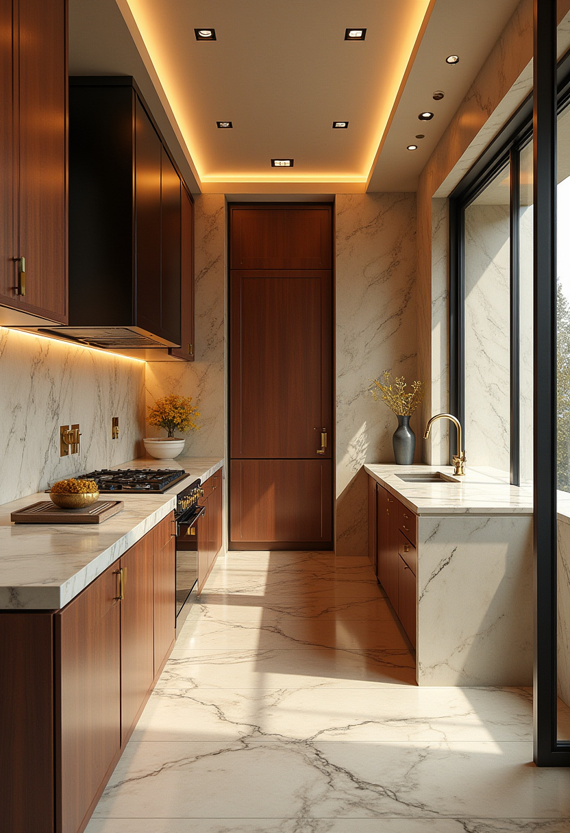 L Shaped Kitchen 24