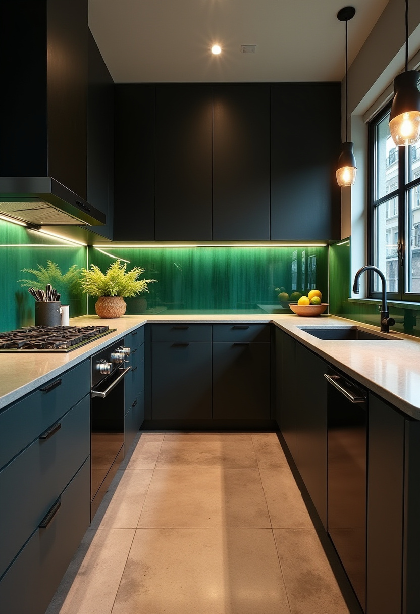 L Shaped Kitchen With Island 2