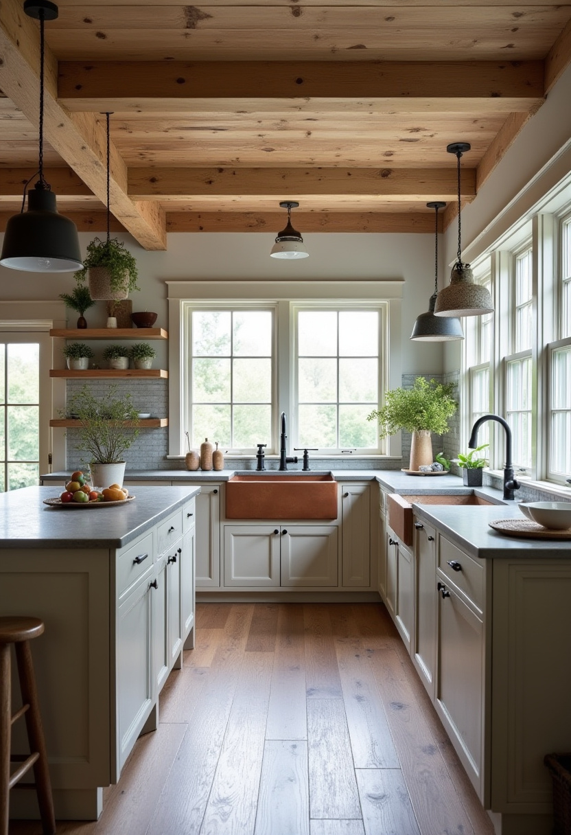 L Shaped Kitchen With Island 8