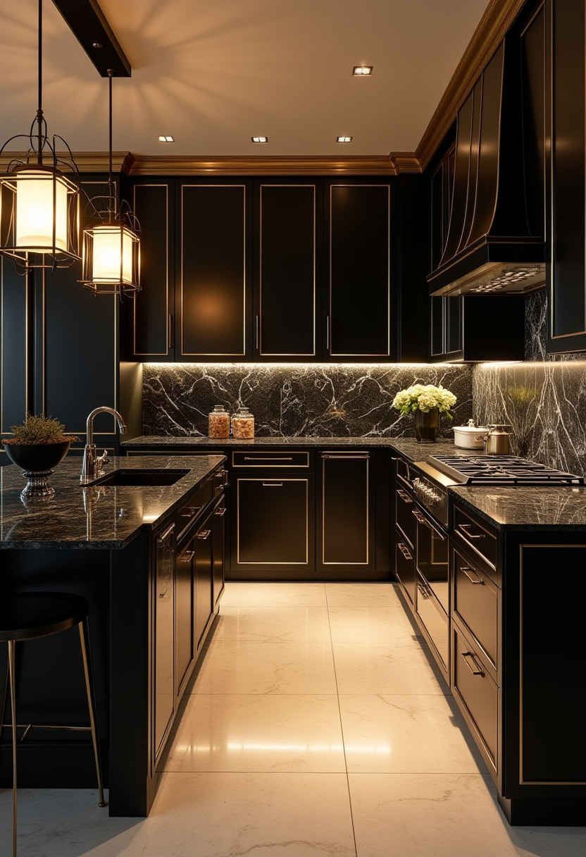 L Shaped Kitchen With Island 9