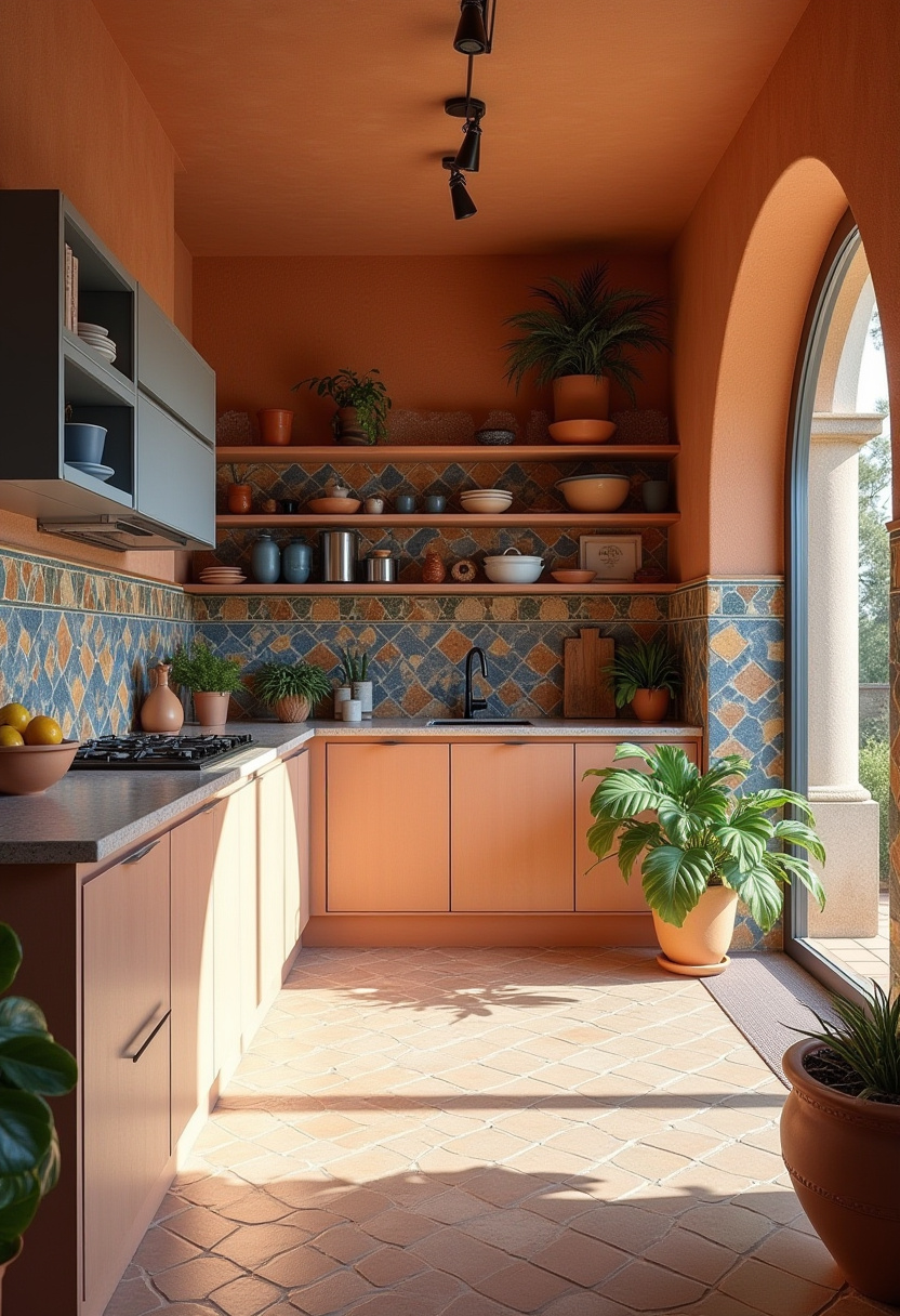 L Shaped Modular Kitchen 11
