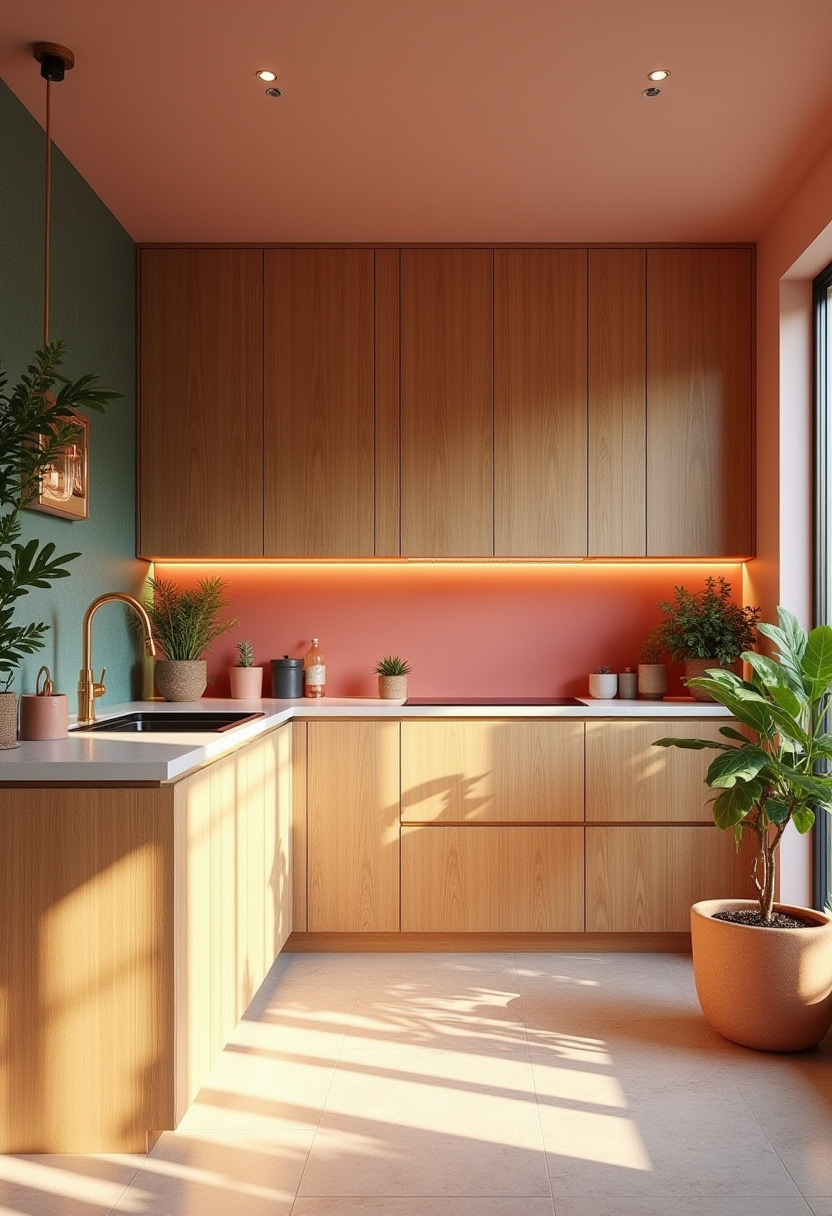 L Shaped Modular Kitchen 25
