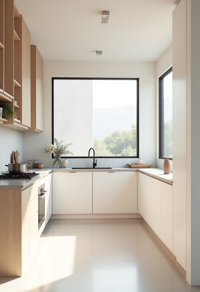 L Shaped Modular Kitchen 28