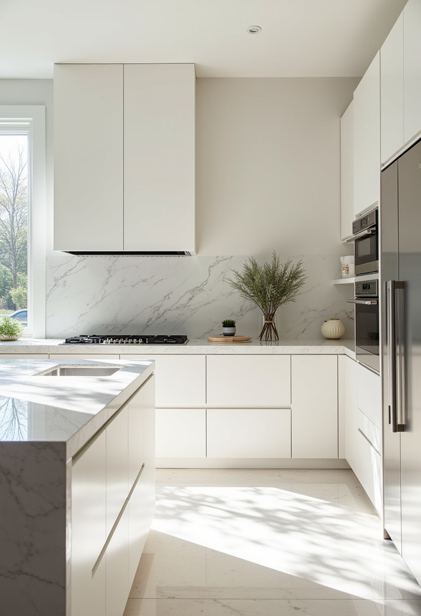 L Shaped Modular Kitchen 3