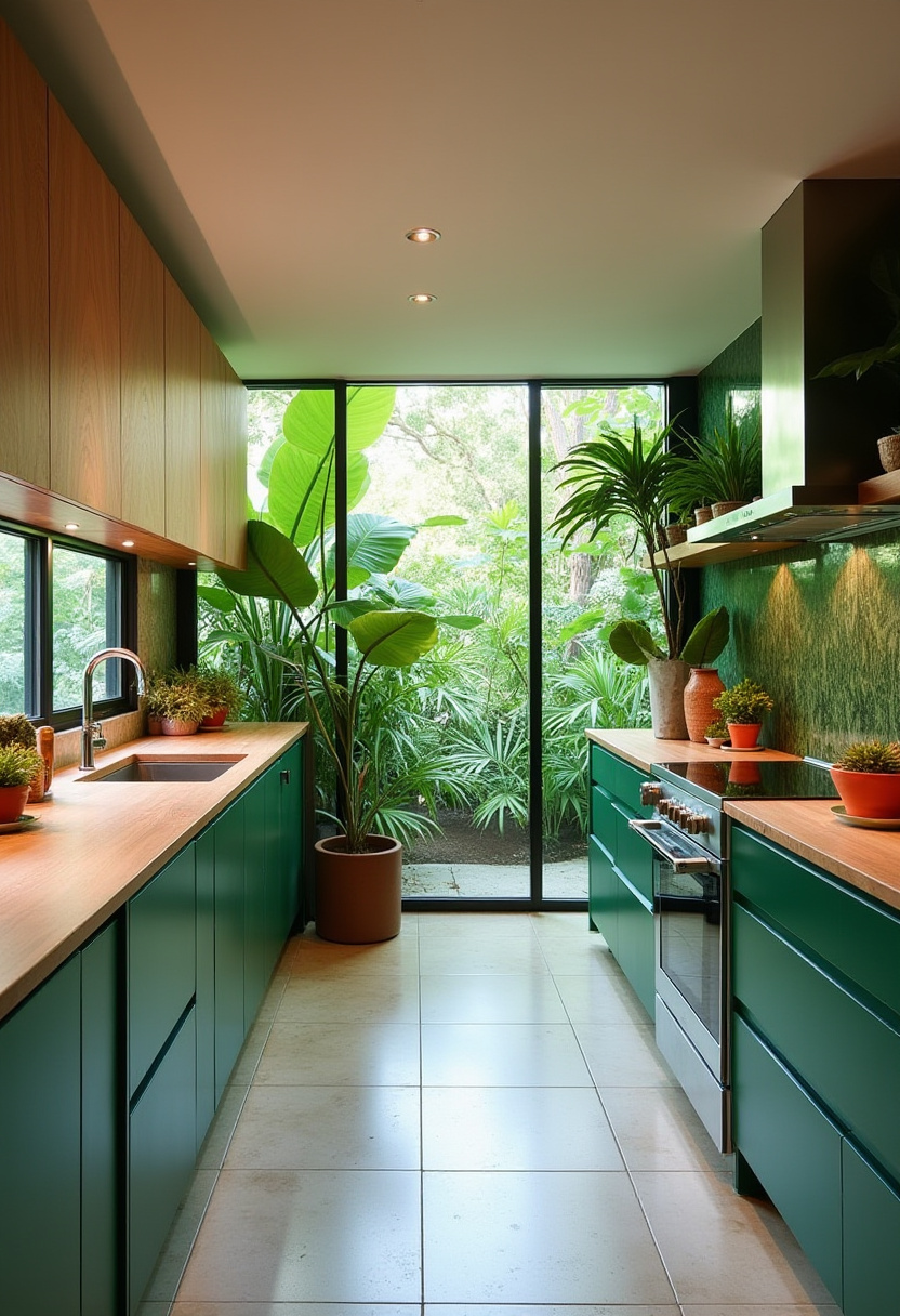 Linear Kitchen Design 18