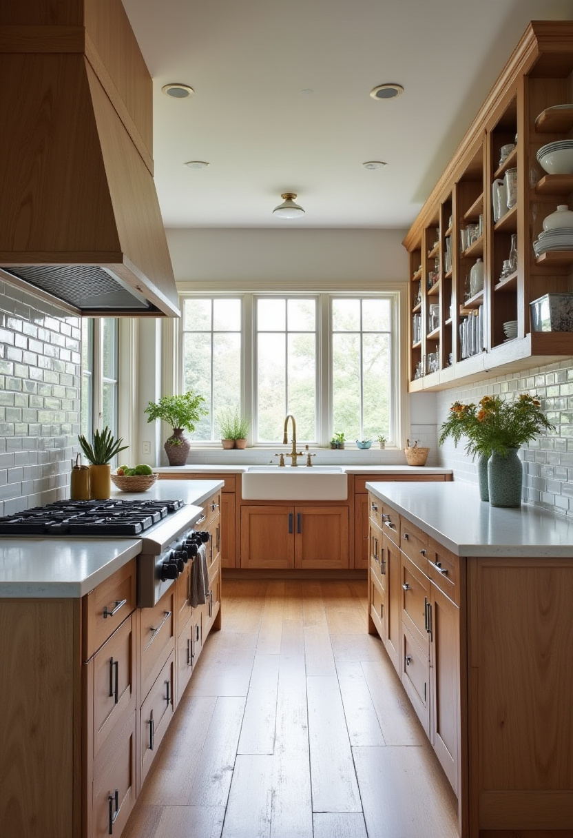 Linear Kitchen Design 21