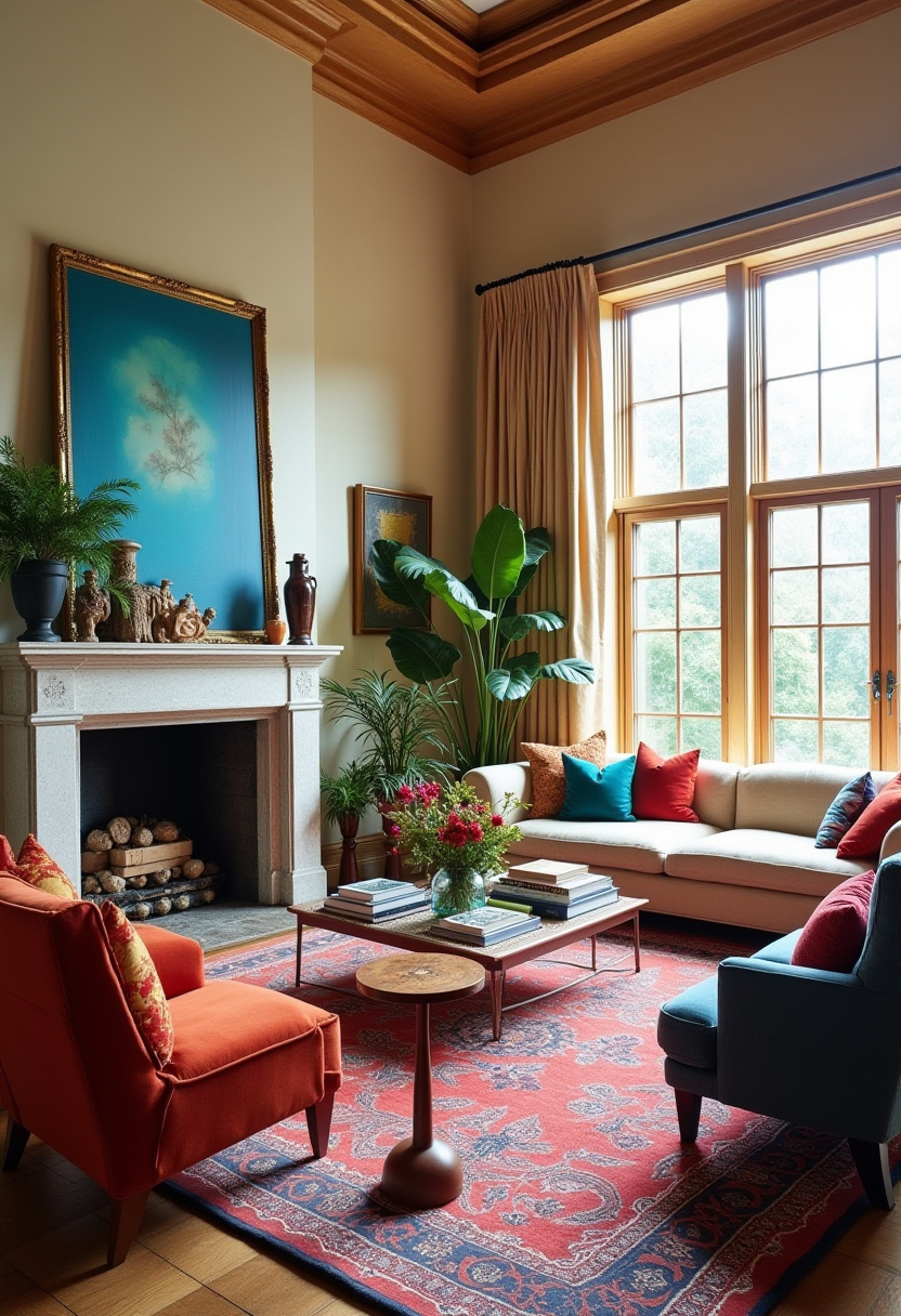 Living Room 3D Design 24