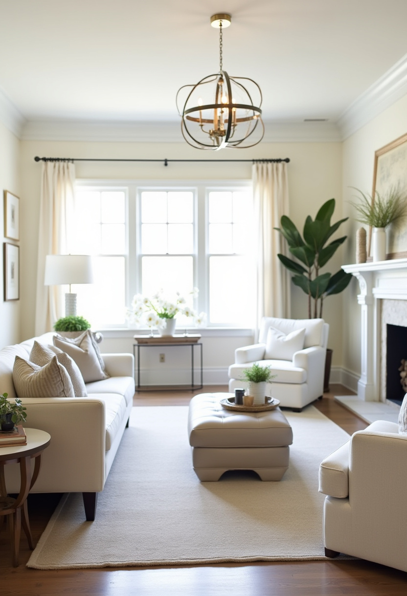 Living Room 3D Design 29