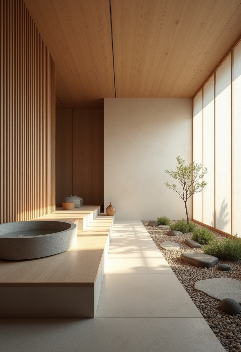 Long Bathroom Design 11
