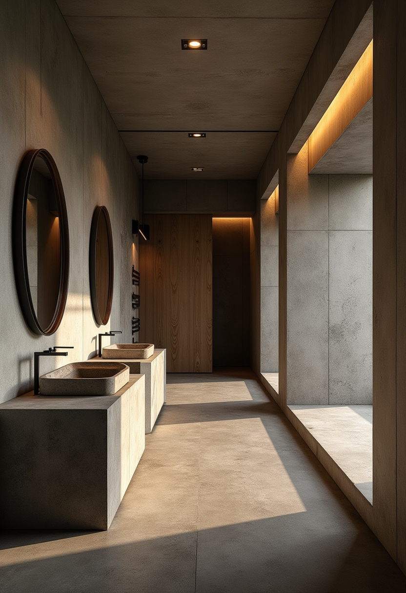Long Bathroom Design 13