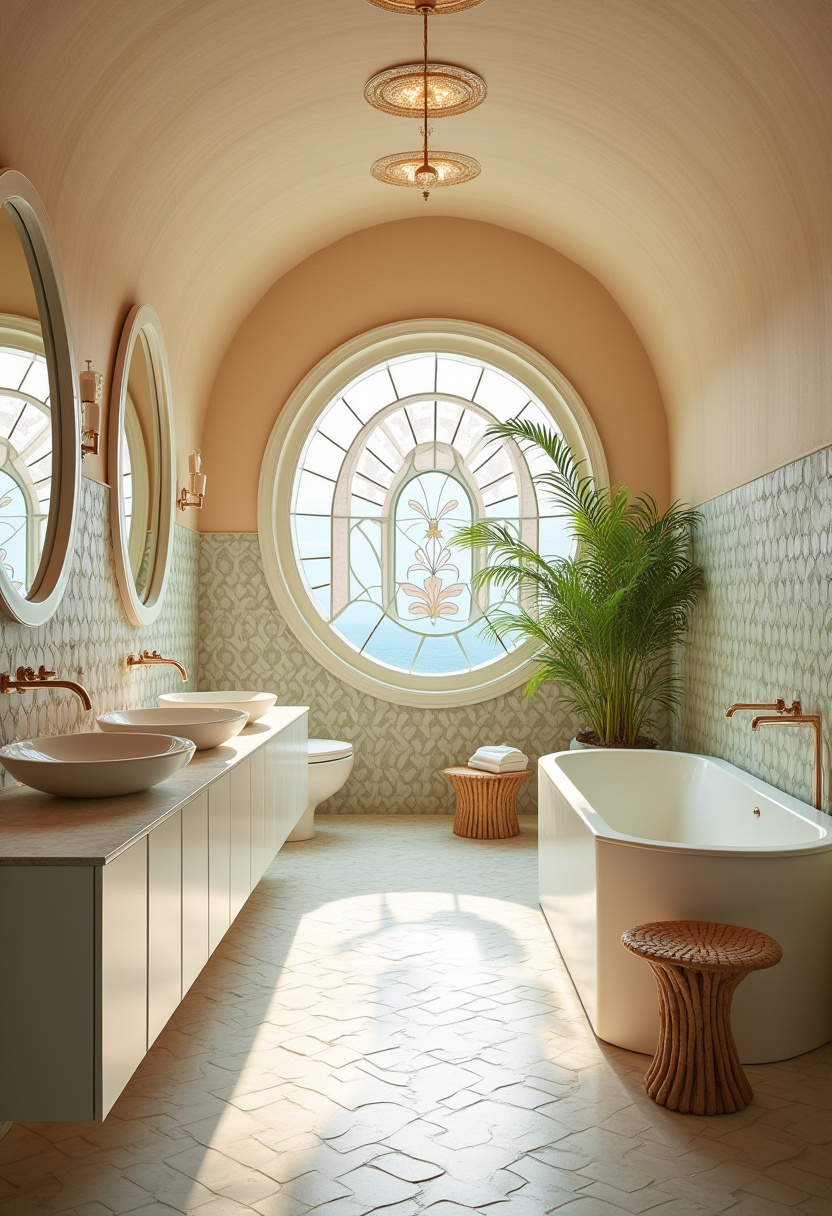 Long Bathroom Design 20