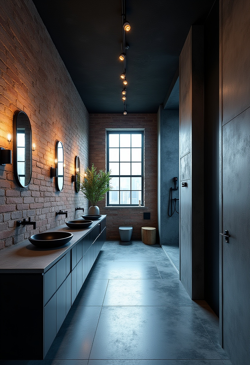 Long Bathroom Design 21
