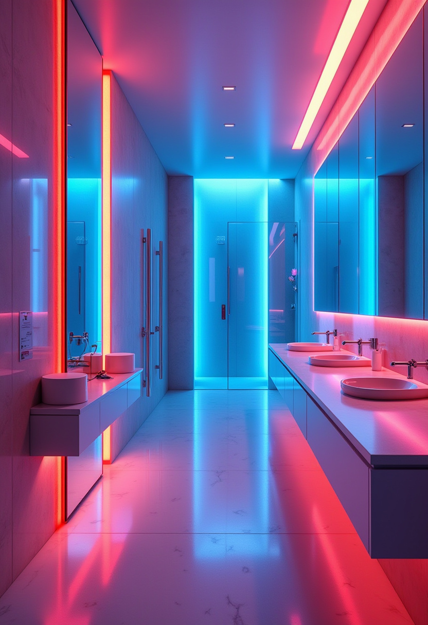 Long Bathroom Design 27