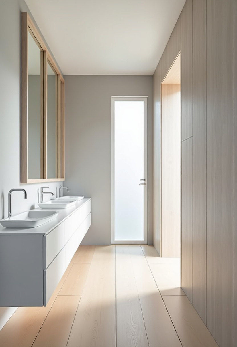 Long Bathroom Design 29