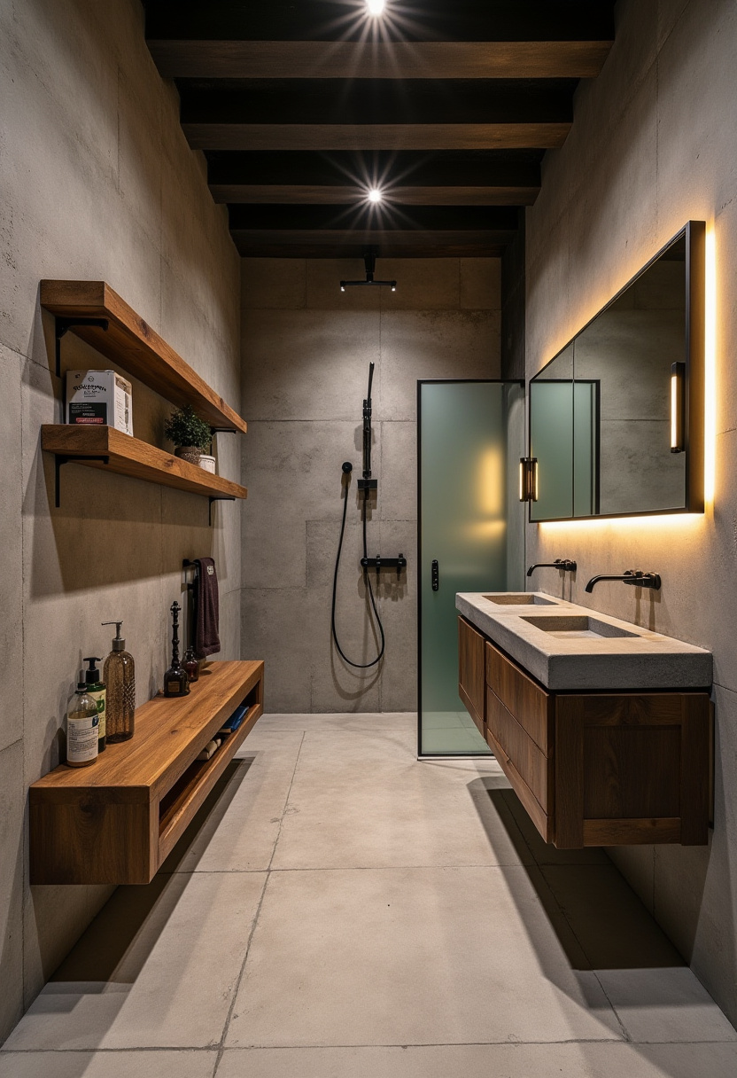 Long Bathroom Design 3